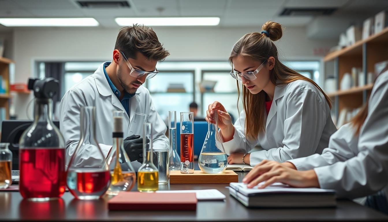 Organized exam preparation notes and academic planner