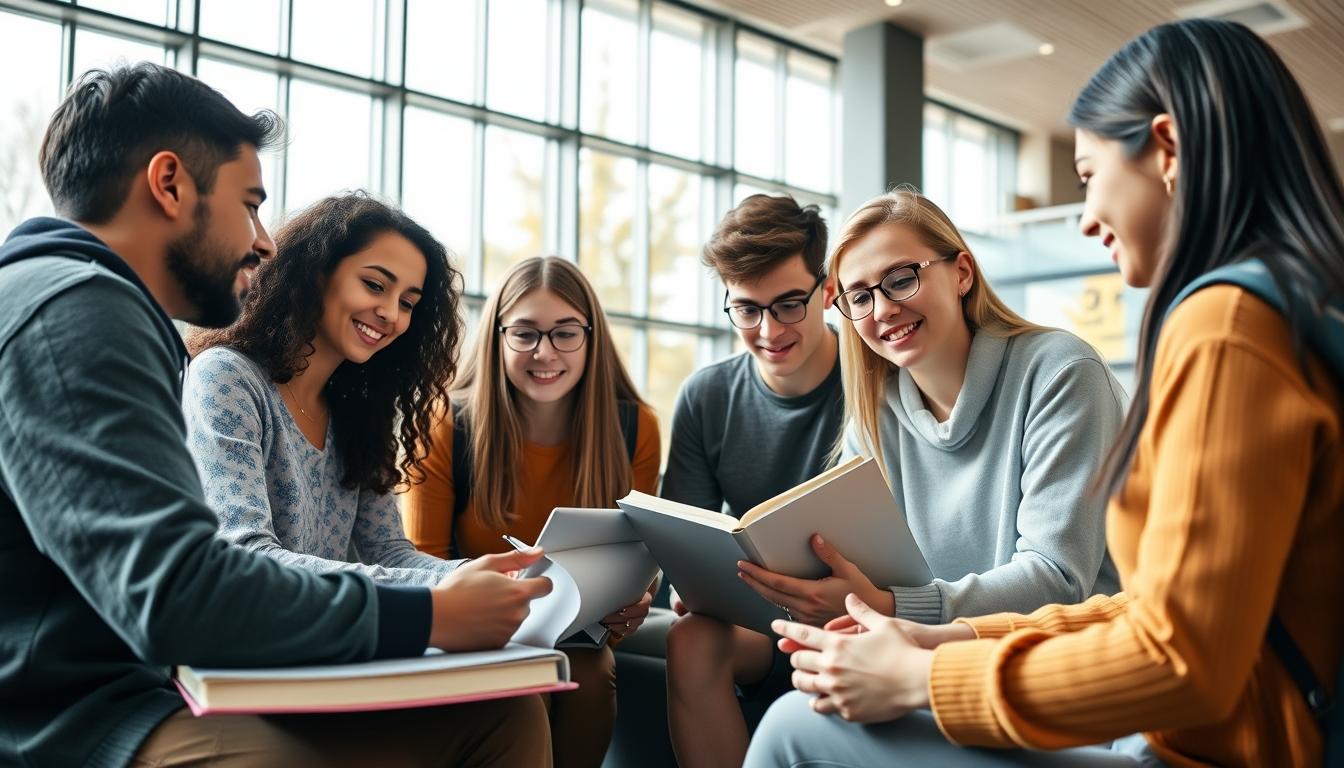 Organized study environment supporting productive learning